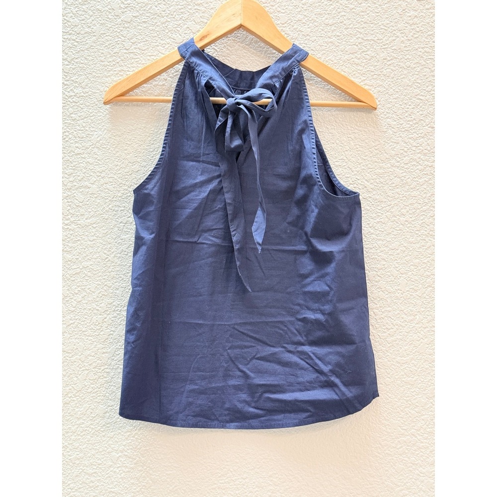 J. Crew Factory Sz XS Bow-Back Halter - Picture 3 of 6